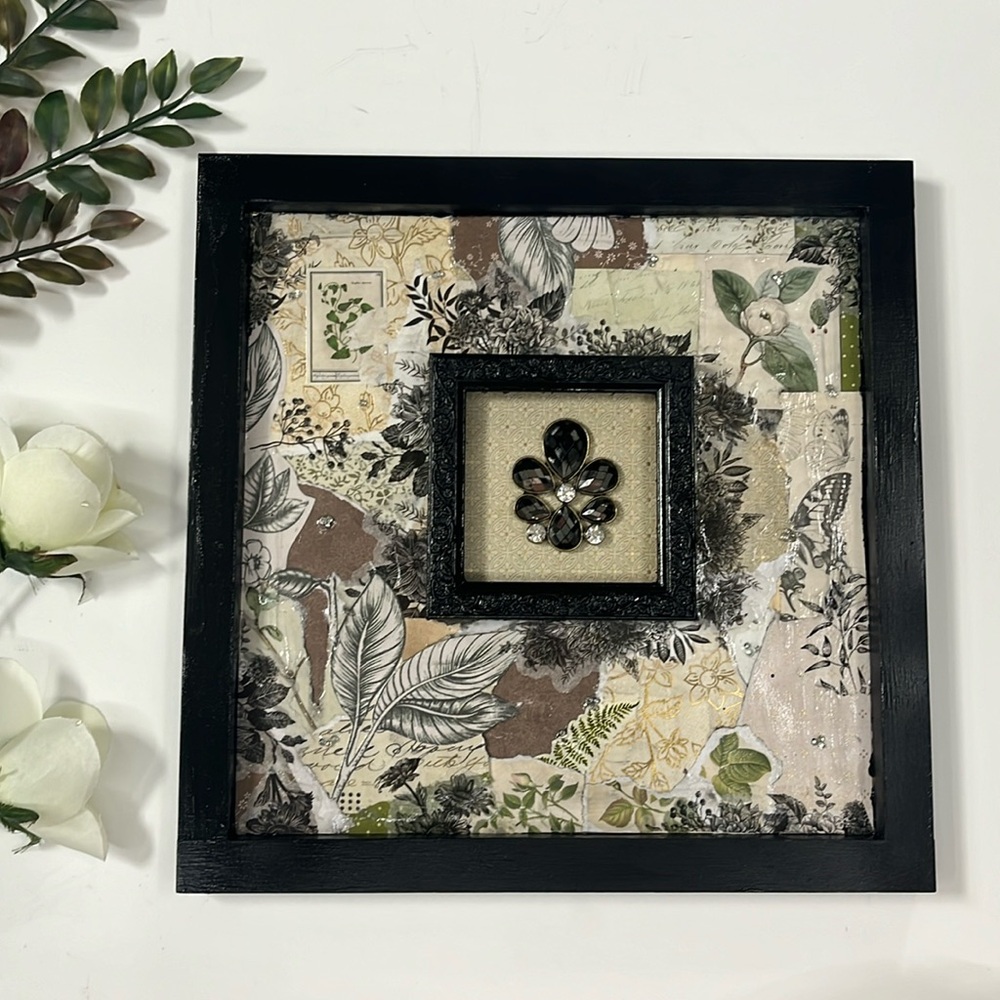 Greenery Plants Floral Maximalism Art